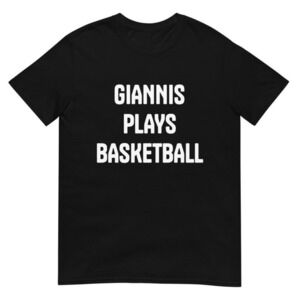 Giannis Antetokounmpo Greek Freak Milwaukee Bucks Nba Basketball Tshirt